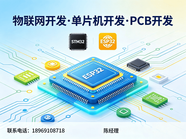 无锡物联网开发解决方案：硬件电路设计与STM32/ESP32开发服务助力企业数字化转型